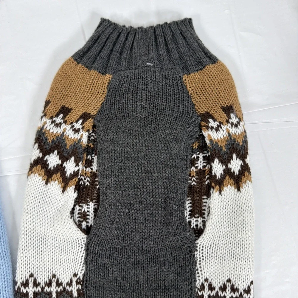 2 DOG‎ SWEATERS -Size XS